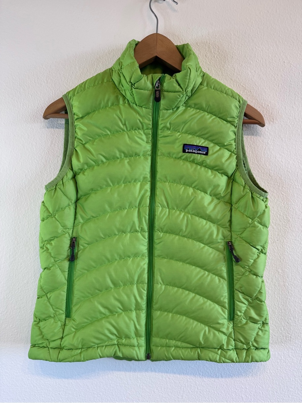 Patagonia Women’s Goose Down Puffer Vest Green
